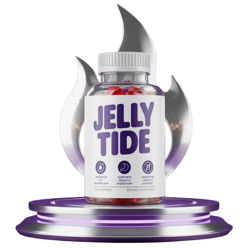 JellyTide natural weight loss supplement — front view