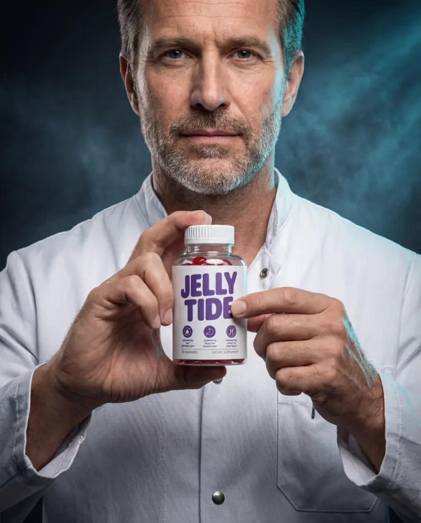 JellyTide supplement product display